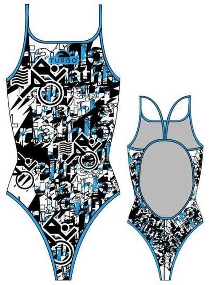 Turbo Multi Triahtlon Zwemkleding Blauw M Vrouw