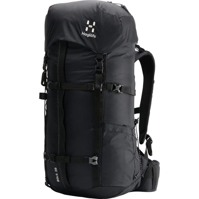 Haglöfs Bäck 38 - Wandelrugzak True Black 38 L