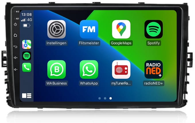 Carplay autoradio voor Volkswagen Golf 7 | 2017 t/m 2020 | Android 13 | Draadloos Apple Carplay & Android Auto | 2GB + 64GB | Davilon | 2025 model | 2017 2018 2019 2020 | Bluetooth & Wifi