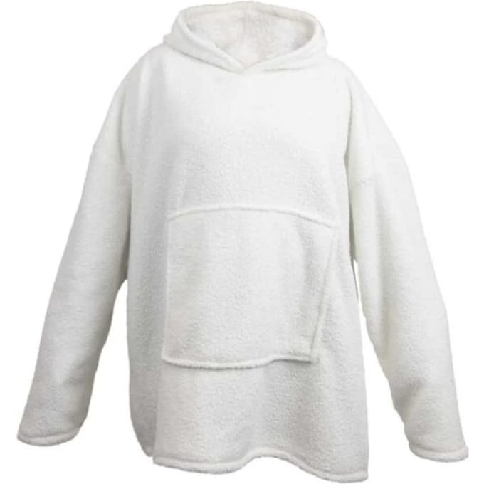 Unique Living - Hoodie Luna Dove White -70x87cm
