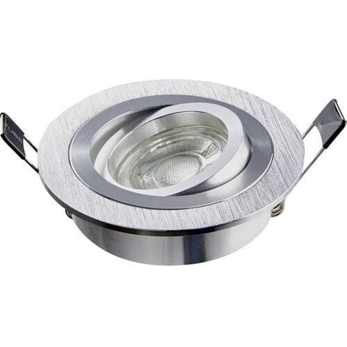 Heitronic 500591 DL7801 Inbouwlamp LED LED vast ingebouwd 8 W Aluminium