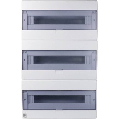 TRU COMPONENTS TC-GYB5-60 Installatieverdeler 438 x 690 x 95 ABS, PC, Staal 1 stuk(s)