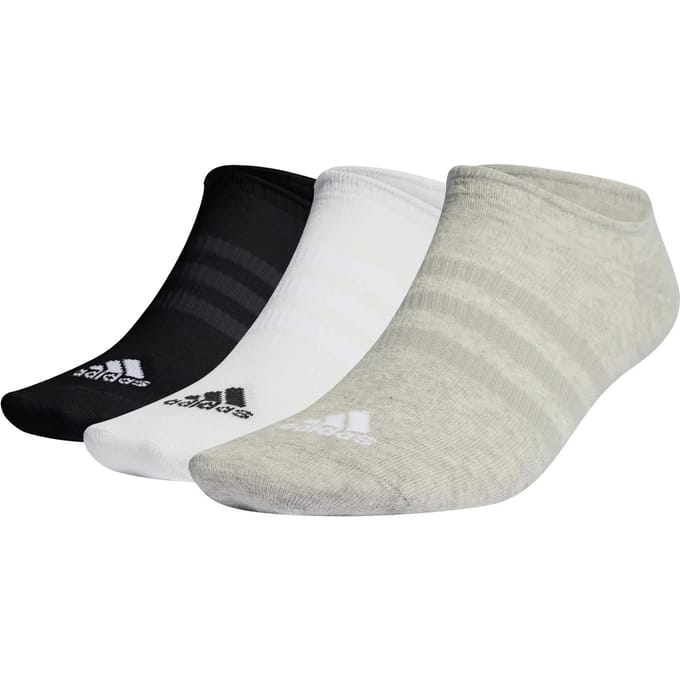 Dunne, lichtgewicht onzichtbare kindersokken adidas (x3)