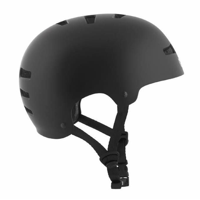 Casque - TSG - Evolution - Noir satiné - Coque ABS Hardshell - S/M - Adulte Homme S/M noir