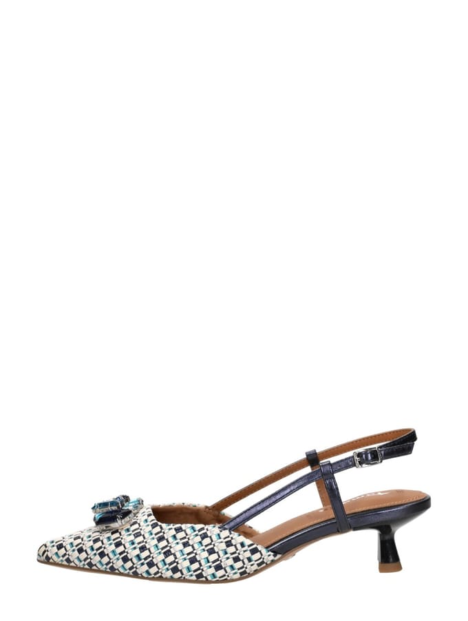 Tamaris Slingbacks Slingbacks - Blauw - Maat 38