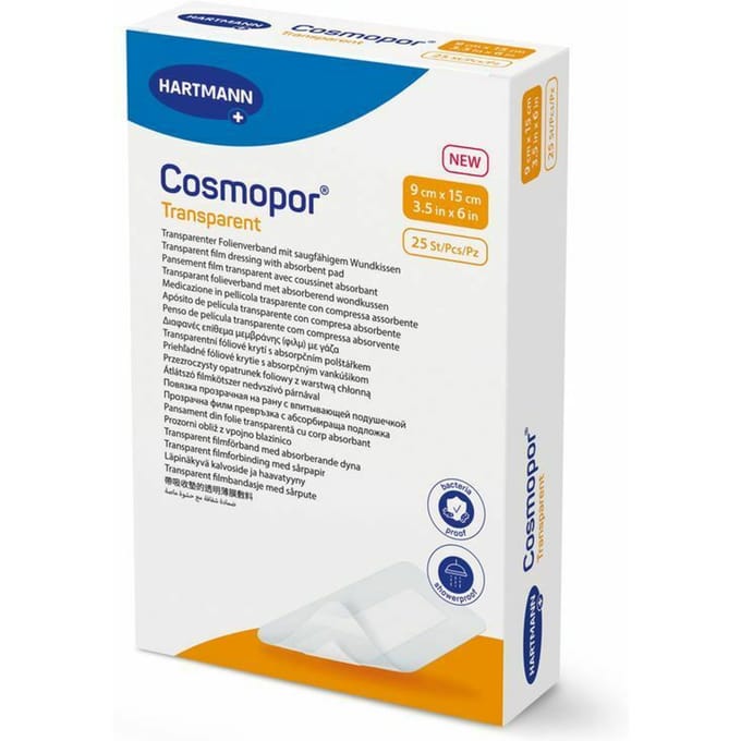 Cosmopor Transparent 9cmx15cm 25 9010551