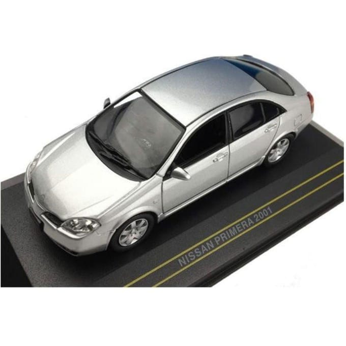 Nissan Primera 2001 Zilver - Model 1/43 - First:43