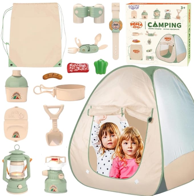 Woopie Discovery Little Explorer's Set Xxl Campingtent Voor Bivak 15 St. - UNI