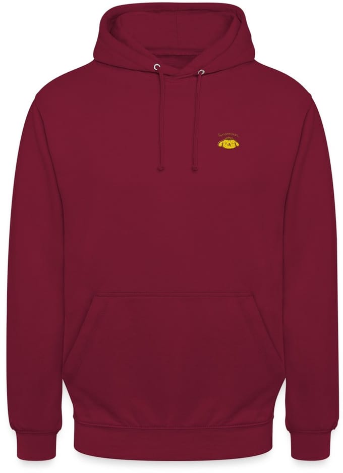 Pompompurin Geborduurd Portret Hoodie Unisex