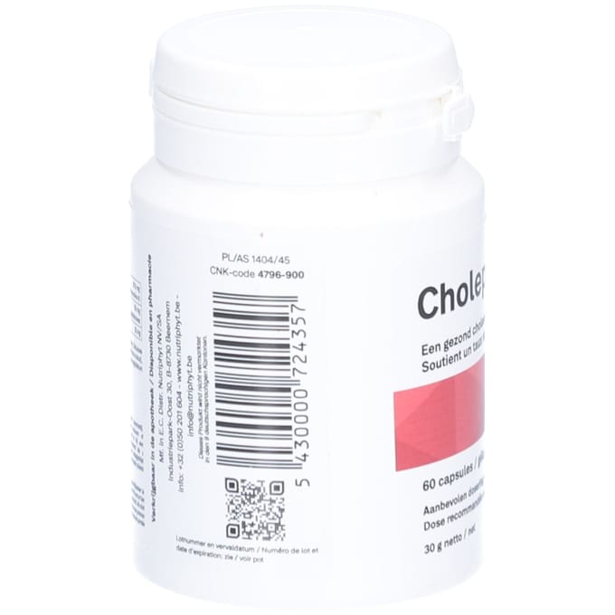 Nutriphyt Cholephar forte 60 Capsules