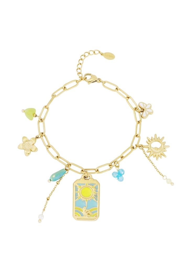Goudlief nightfall armband - Roestvrij staal - Verkleurt niet