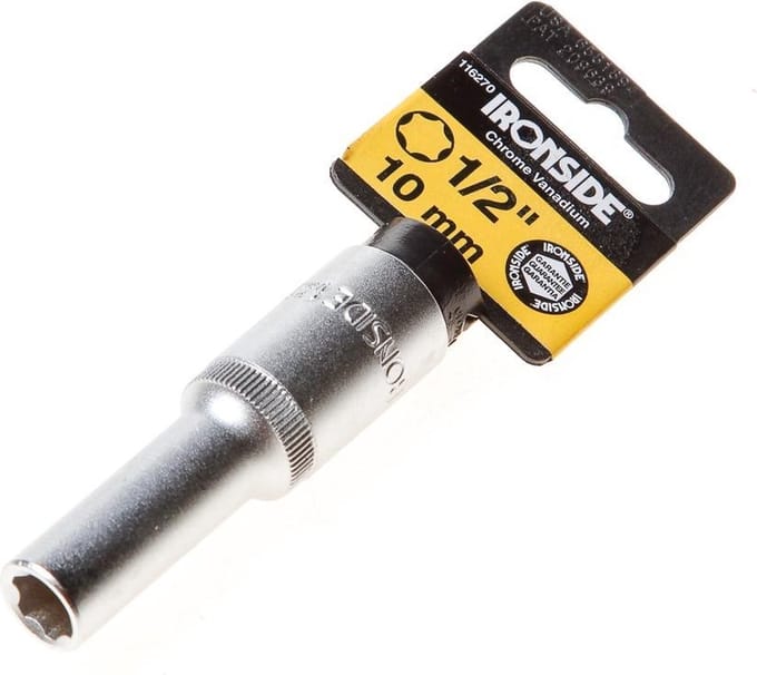 Ironside Dop verlengd 1/2" 10mm" (Prijs per stuk)