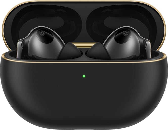 HUAWEI FreeBuds Pro 4 Zwart – Dual Driver True Sound – Stabiele & Heldere Gesprekken tot 100 dBi Omgevingsgeluid – Intelligent Dynamic ANC – 33 Uur Luisterplezier op één Volledige Oplading – Naadloze Schakeling tussen iOS & Android Apparaten