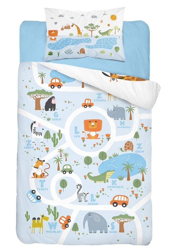 Safari Beddengo Ongeveer 90x120 cm - Caton en Gedrukte Koala