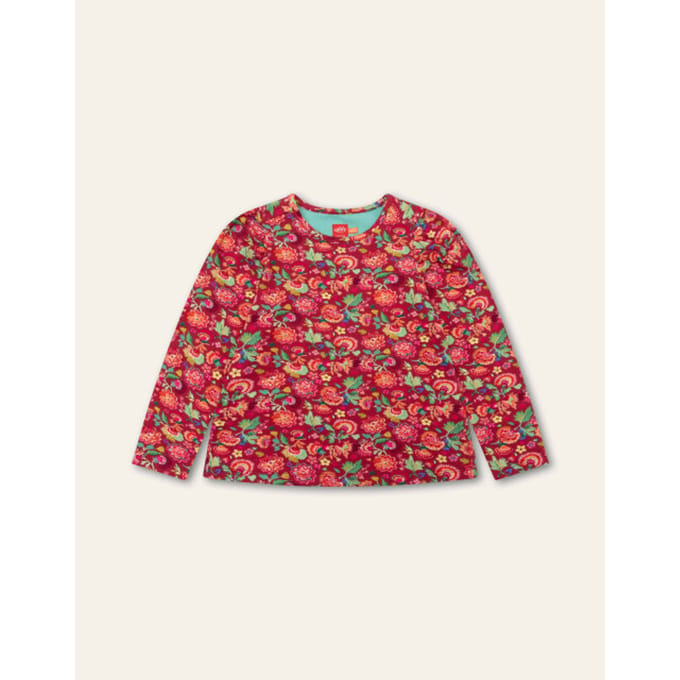 Oilily Triangle T-Shirt- maat152/12yr Persian Rood