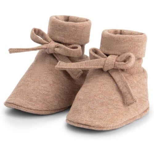Prénatal newborn slofjes Light Taupe Brown 1MT unisex