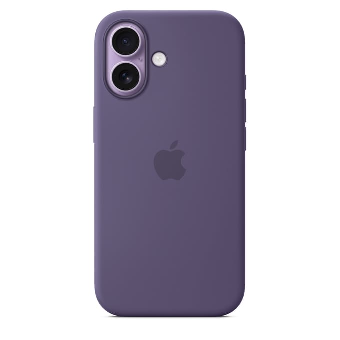 Siliconenhoesje met MagSafe voor de Apple iPhone 17 - Purple Fog