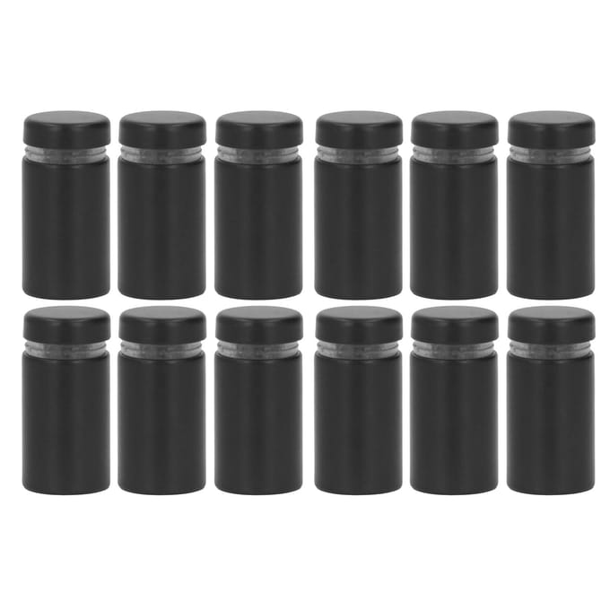12 Stuks Afstandsschroef Roestvrij Staal 16x30mm Wandmontage Advertentie Bevestigingsset Kit