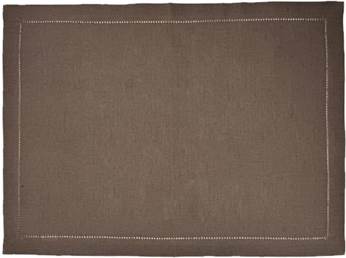Himla Ebba placemat walnut, set van 6