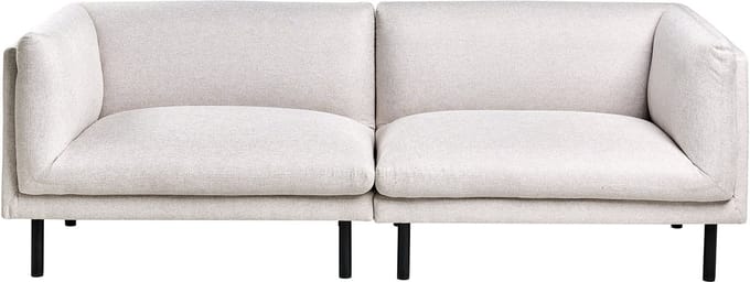 VORGOD - Driezitsbank - Lichtbeige - Polyester