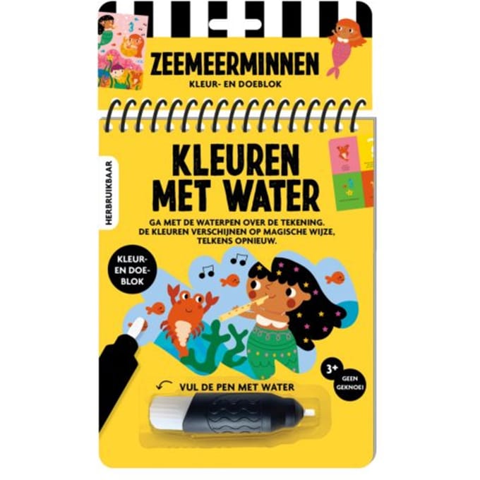 Kleuren Met Water - Zeemeerminnen - ImageBooks BV