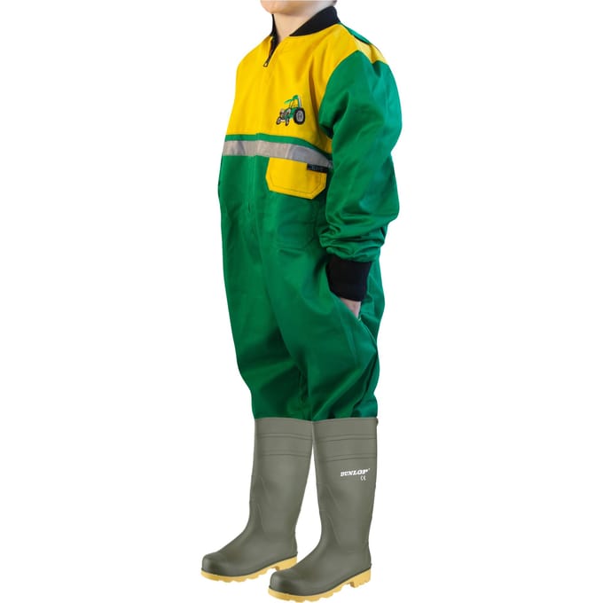 Dunlop Heren Unisex Universal Wellington Laarzen (Groen)
