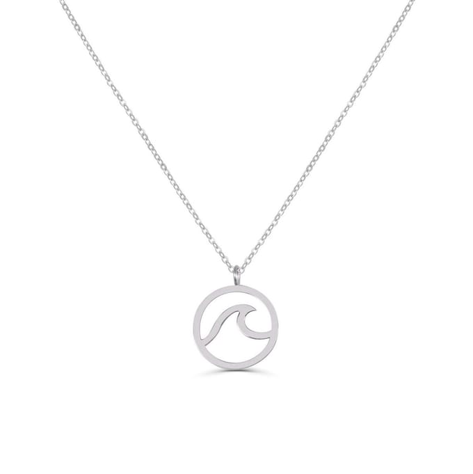 Victorious Dames Ketting Zilver – Golf – 925 Zilver - 45cm