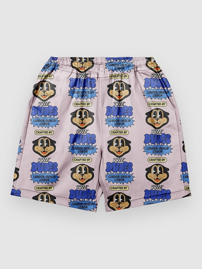 The Dudes Wrapper Premium Ez Korte Broek patroon