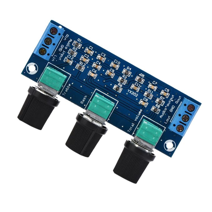 YX202 Passieve Tuning Verzwakte Hoge en Lage Tonen Aanpassingsbord Volumeregelaar