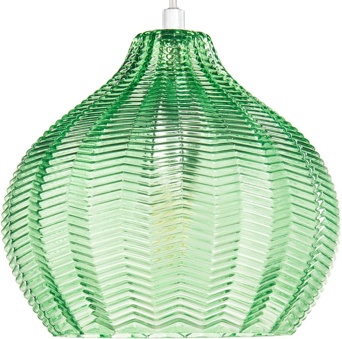 KEILA - Hanglamp - Smaragdgroen - Glas