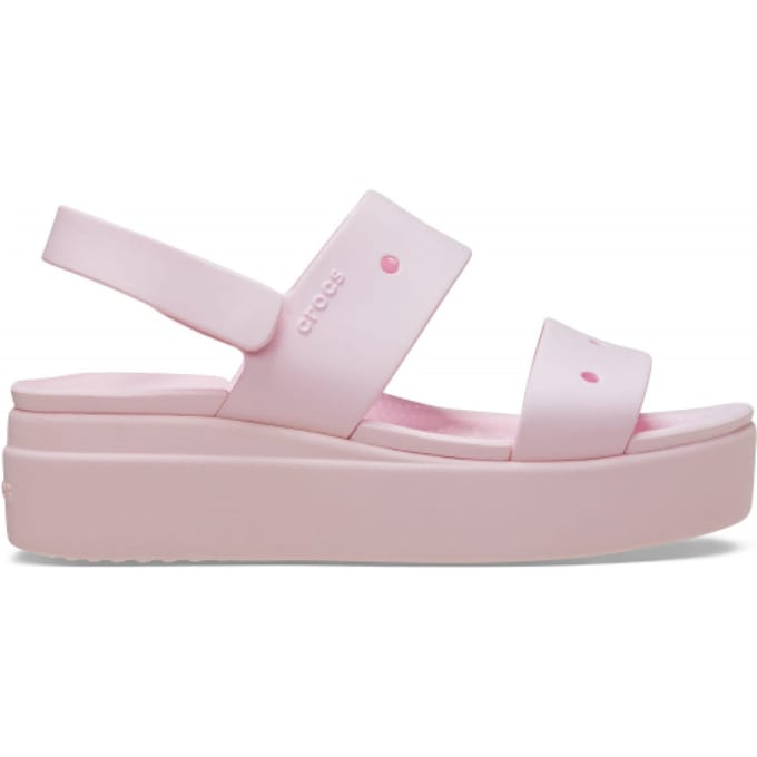 Dames Crocs Brooklyn 4U Sandalen in Roze
