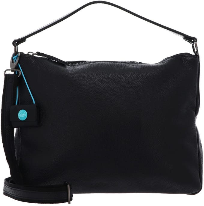 Gabs Leren schoudertas Calipso TG Shoulder Bag Nero zwart