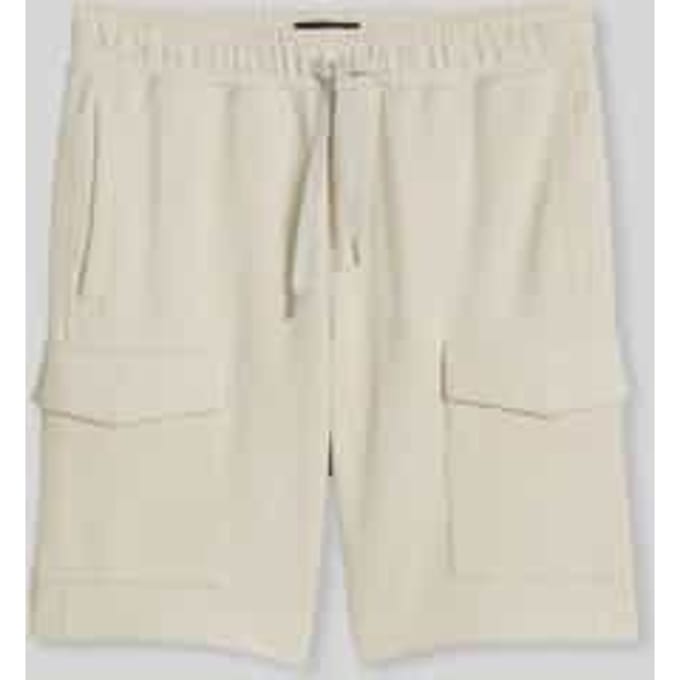 Regular fit cargoshorts van puur katoen
