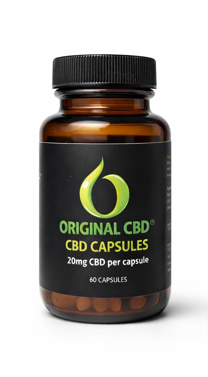 CBD Original CBD Olie 20mg (60 capsules)