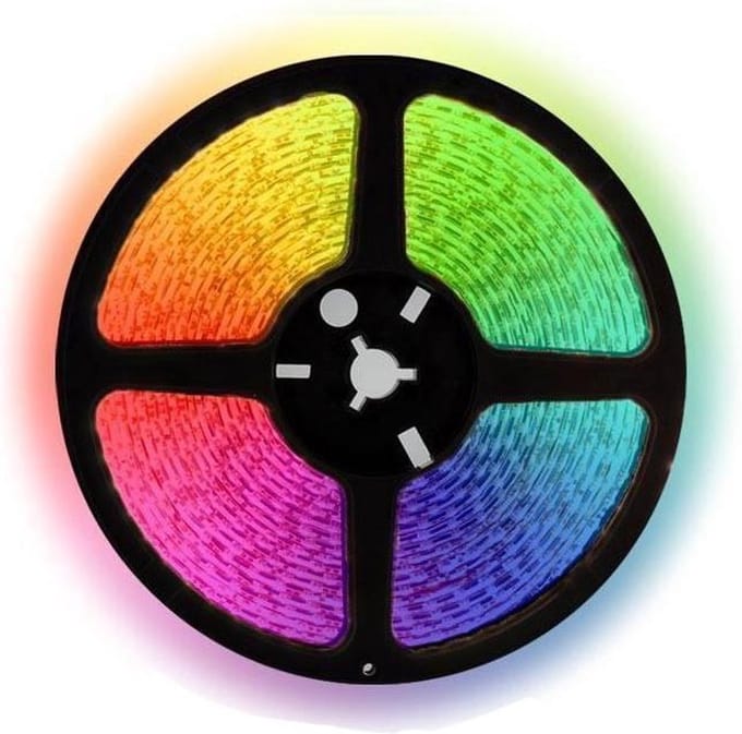 2,5 meter RGB led strip - 60Leds/m - 12V