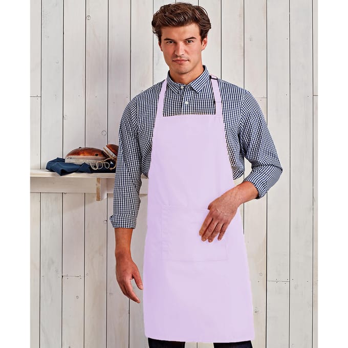 Premier Dames/Dames Kleuren Bipschort Met Zak / Werkkleding (Lila)