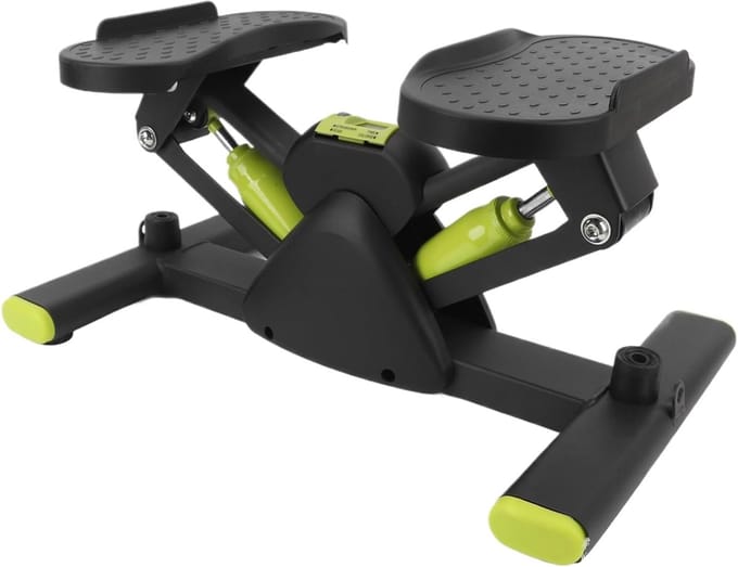Draagbare Stepper - Loopmachine Fitness - Onderlichaam Training - Zijdelingse Beweging - 6.3 kg - Groen