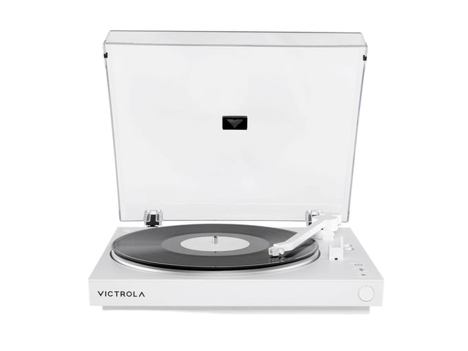Victrola Automatische Platenspeler - Voorversterker - Bluetooth - White
