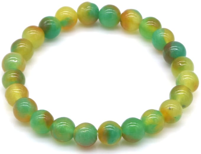 Armband - Natuursteen Chalcedoon - 8mm