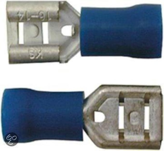 Skandia Vlakstekers - Blauw - 50 Stuks