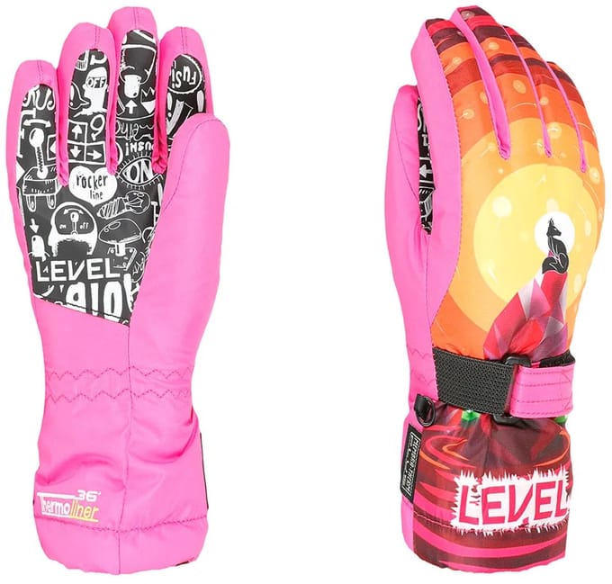 Level Handschoenen Roze 5-6 Years Meisje