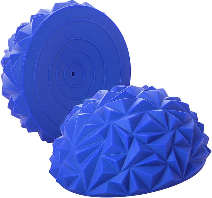 Springos Massage Bal | Triggerpoint Bal | Massage | Massage Accessoires | Donkerblauw | 16 cm