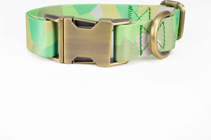 Luxe Halsband voor Honden-Metaal-Verstelbaar- 29 Cm-42Cm x 2,5 Cm-D51