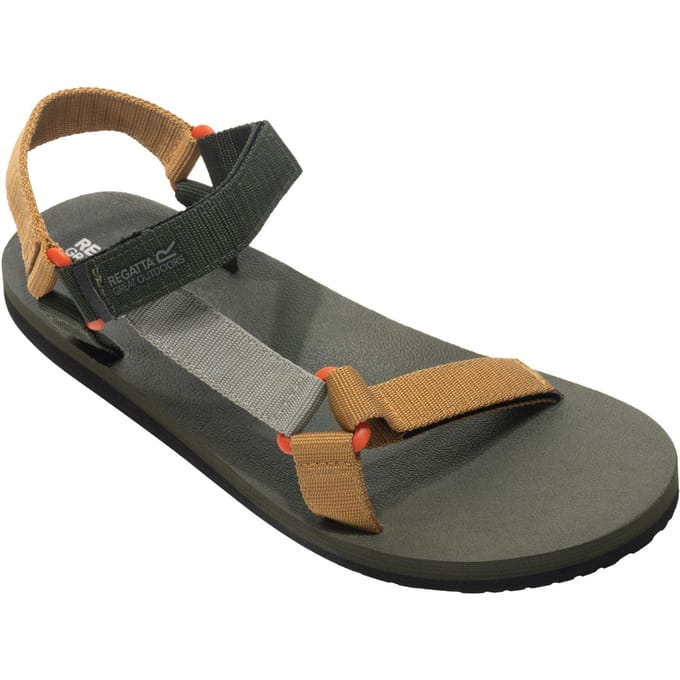 Regatta Heren Vendeavour Sandalen (Donker Khaki/Bosbruin)