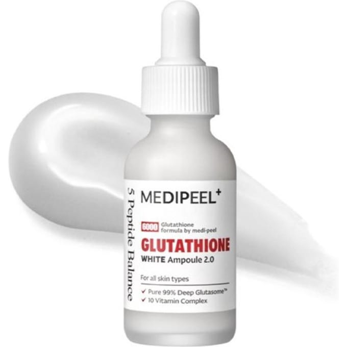MEDI-PEEL Bio Intense Glutathione White Ampoule 2 30ml – Soin Éclaircissant & Éclat