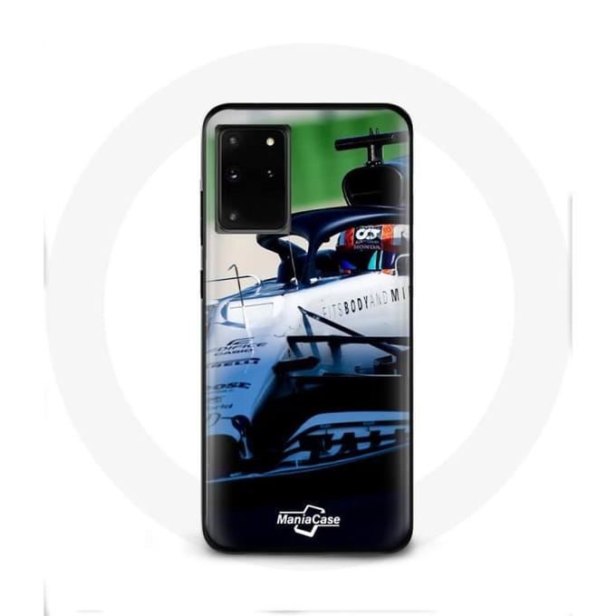 Case voor Samsung galaxy S11 plus Formule 1 Pierre Gasly F1 Driver Wit