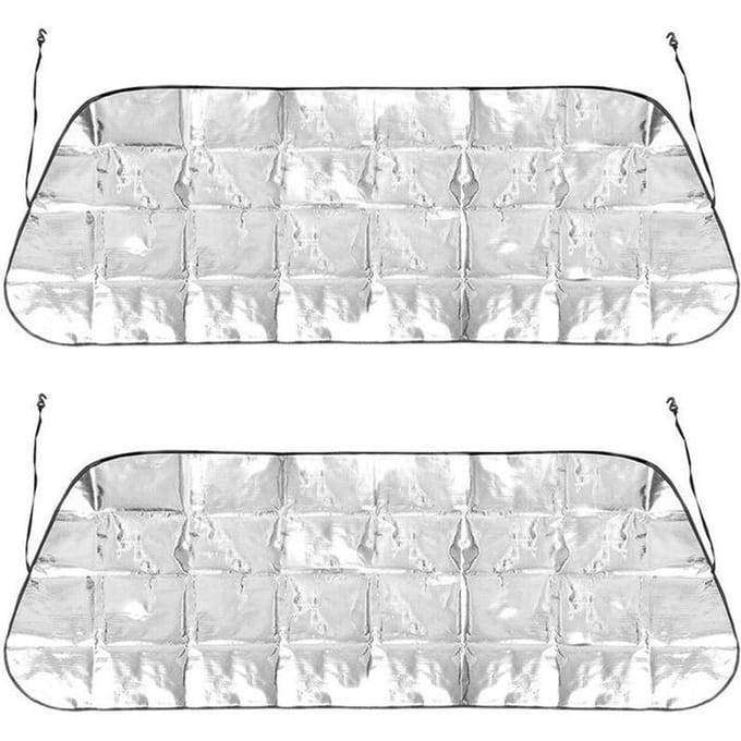 Pro Plus Zonnescherm XL - 2x - 70 x 180 cm - antivries deken / scherm