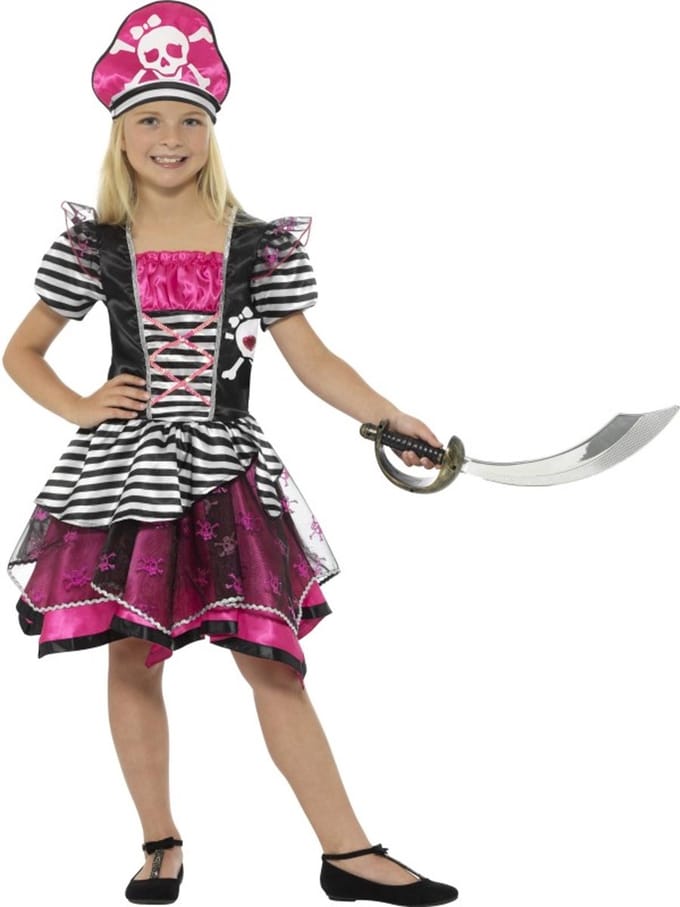 Piratenmeisje diva - Maat M