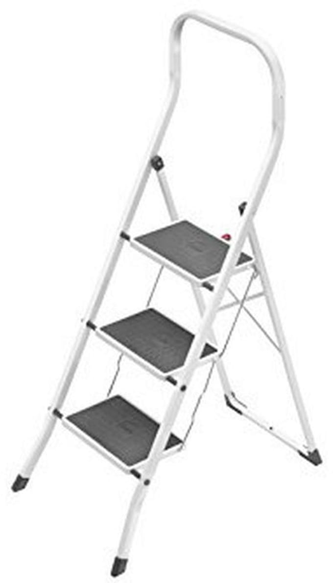 Veiligheid Vouwladder met 150 kg Capaciteit - Deluxe 3 Treden