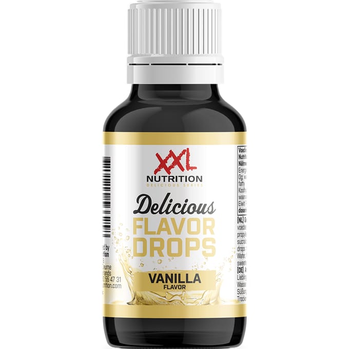 XXL Nutrition Delicious Flavor Drops Vanilla 30ml/300servings